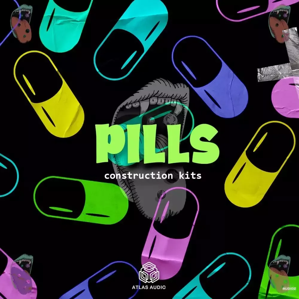 Atlas Audio Pills – Trap Pack WAV MiDi-FANTASTiC