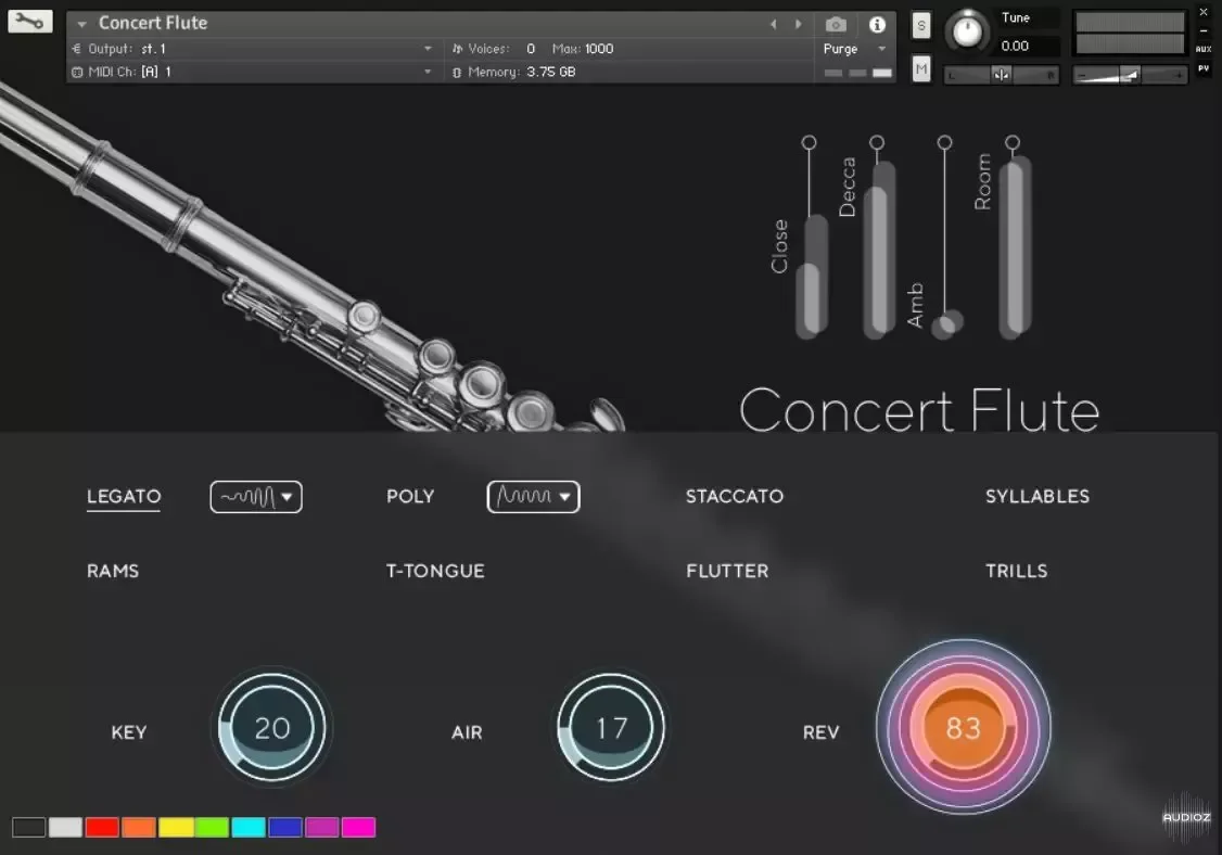 Auddict Daniela Mars Concert Flute KONTAKT-ohsie
