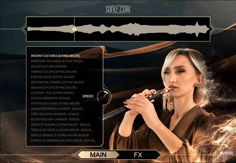 Cinematique Instruments Ancient Duduk Phrases Content for HALion