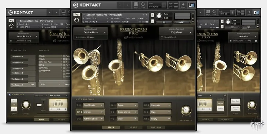 Native Instruments Session Horns Pro v1.5.0 KONTAKT