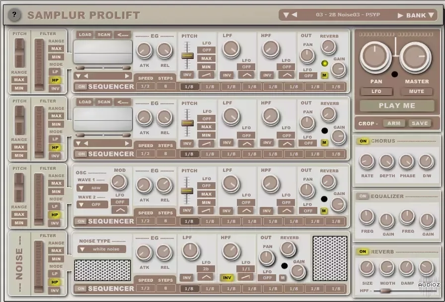 Psytrance Plugins Samplur PROLIFT 1.0 VST WiN REGGED-sneakz