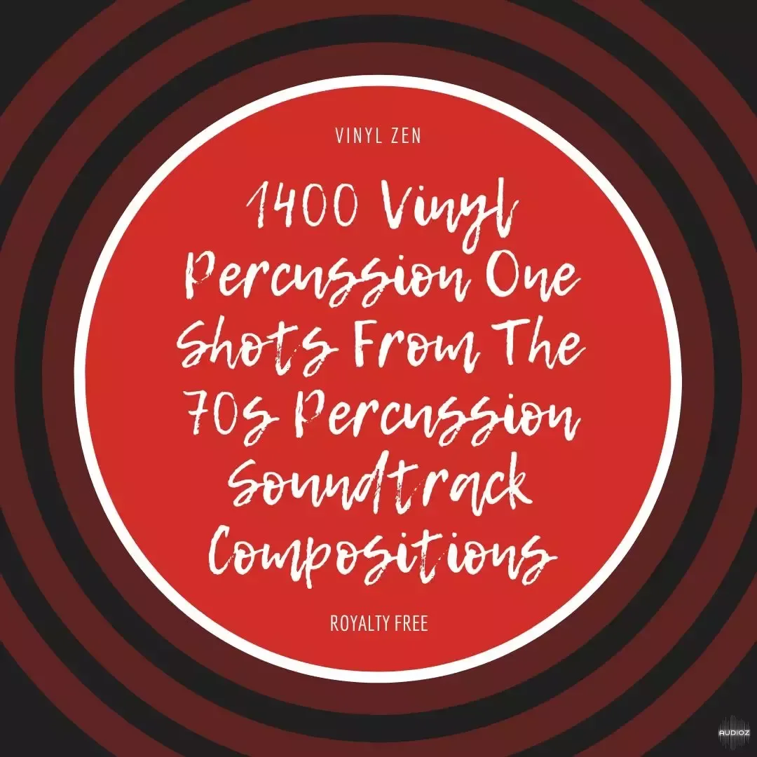 PastToFutureReverbs 1400 Vinyl Percussion One Shots From The 70s Vinyl Percussion Soundtrack Inspired by Lalo Schifrin WAV