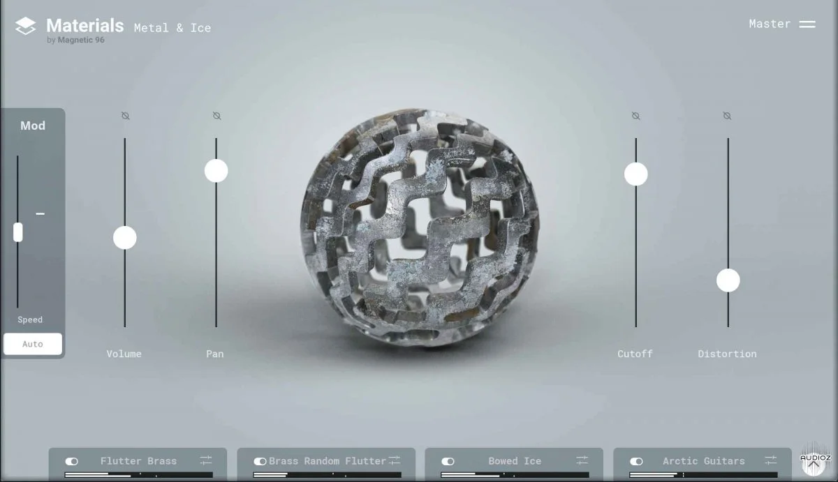 Magnetic 96 Materials Metal & Ice Content for HALion