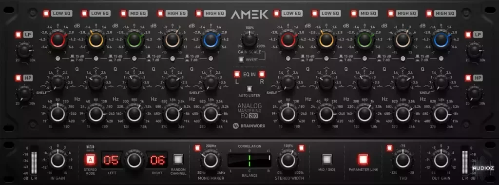 Plugin Alliance AMEK EQ 250 v1.1.1 WiN-BUBBiX