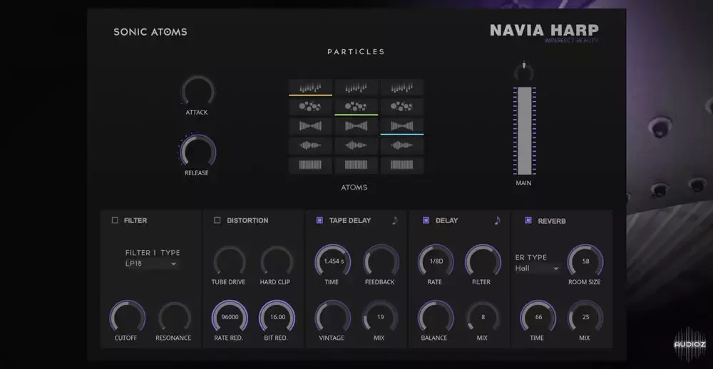 Sonic Atoms Navia Harp for HALion