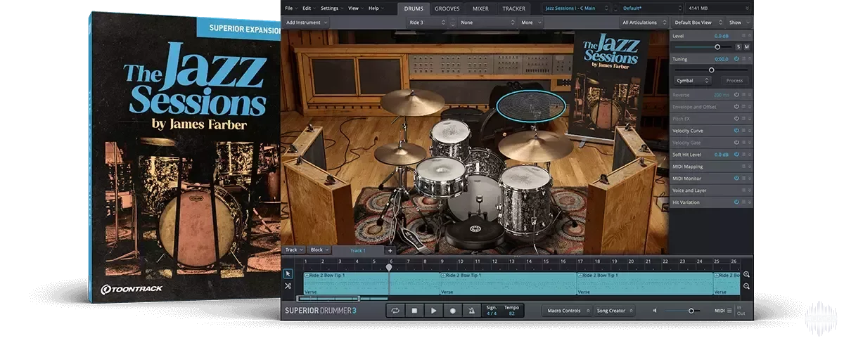 Toontrack The Jazz Sessions SDX Library Update v1.0.1 (SOUNDBANK)