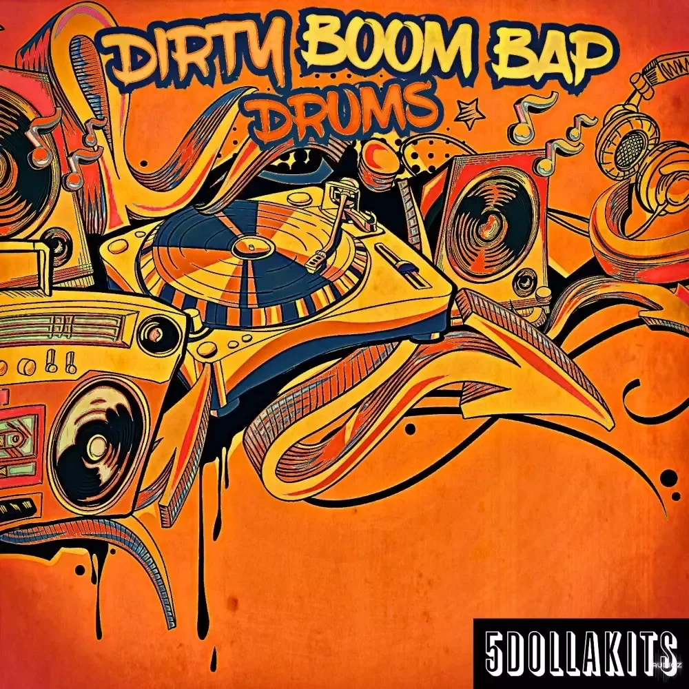 5DOLLAKITS Dirty Boom Bap Drums WAV-FANTASTiC